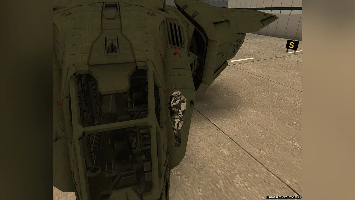 Pelícano de Halo 3 / GTA San Andreas