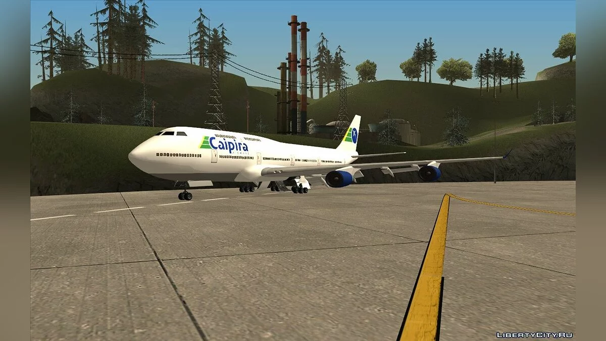 GTAV Jumbo Jet v1.0 / GTA San Andreas