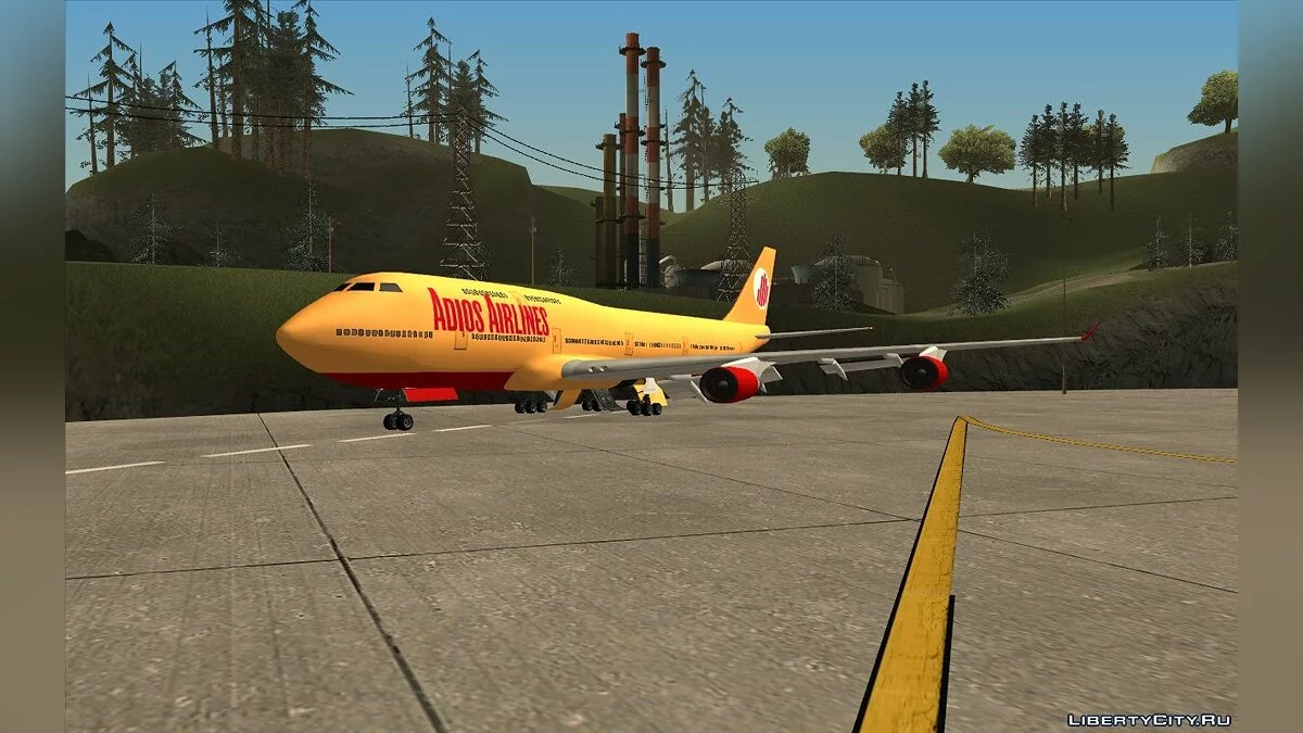 GTAV Jumbo Jet v1.0 / GTA San Andreas