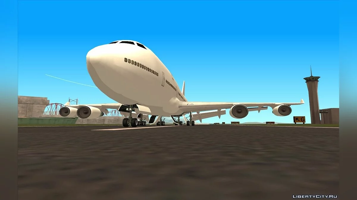 GTAV Jumbo Jet v1.0 / GTA San Andreas