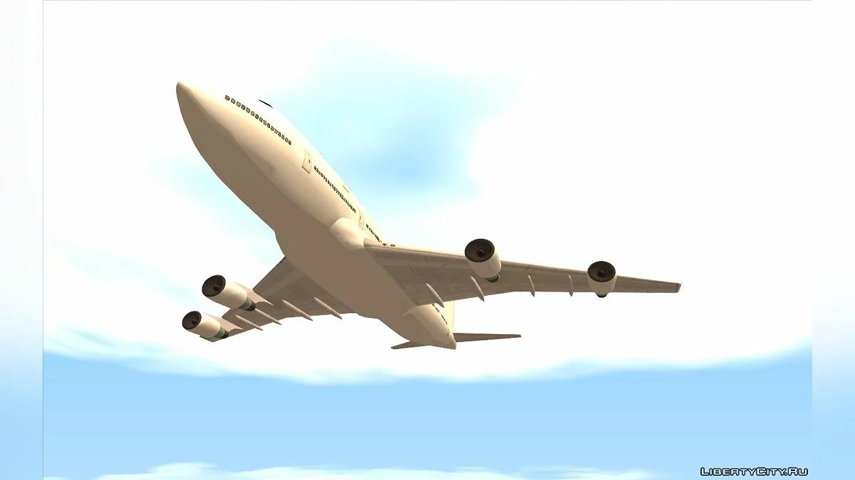 GTAV Jumbo Jet v1.0 / GTA San Andreas