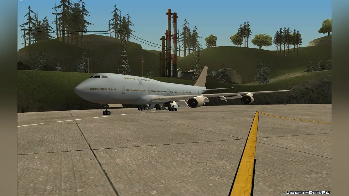 GTAV Jumbo Jet v1.0 / GTA San Andreas