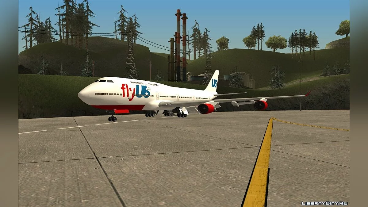 GTAV Jumbo Jet v1.0 / GTA San Andreas