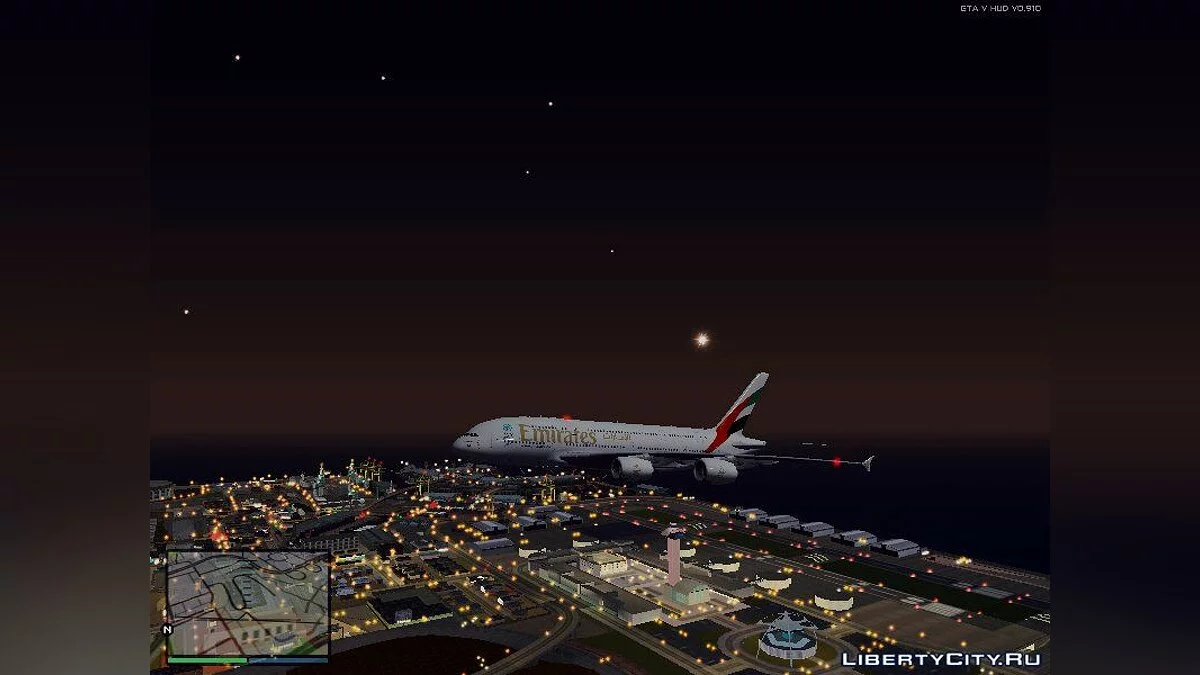 Airbus A380 Emirates Expo 2020 Dubái / GTA San Andreas