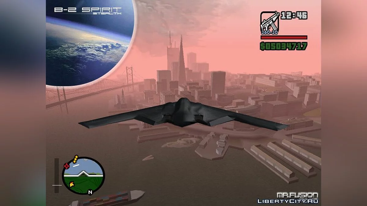 B2-spirit V 2.0 / GTA San Andreas