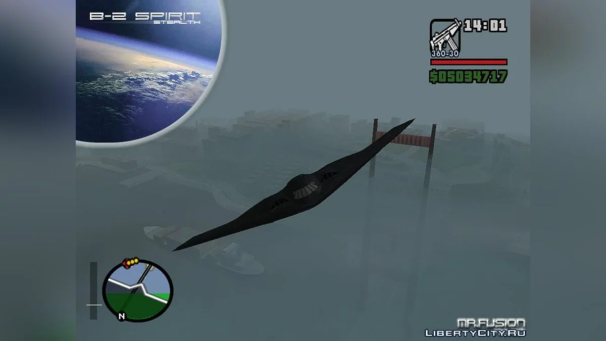 B2-spirit V 2.0 / GTA San Andreas