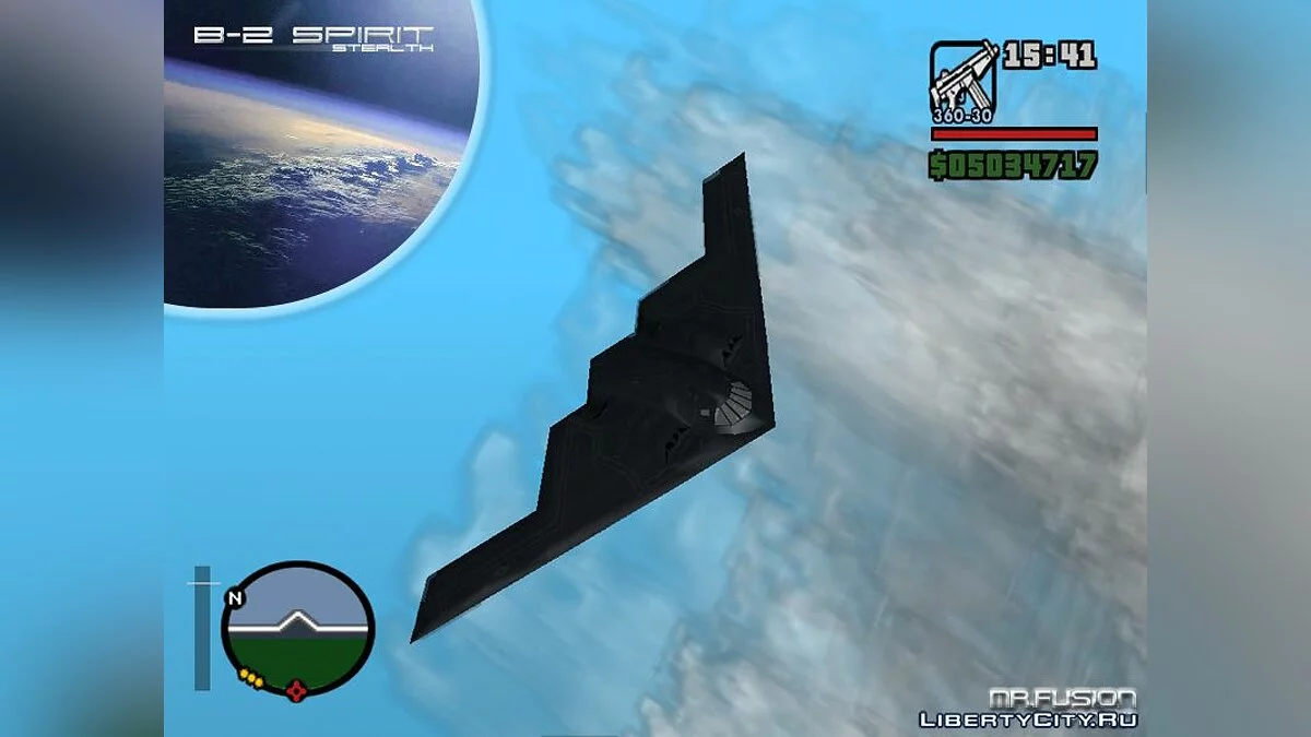 B2-spirit V 2.0 / GTA San Andreas