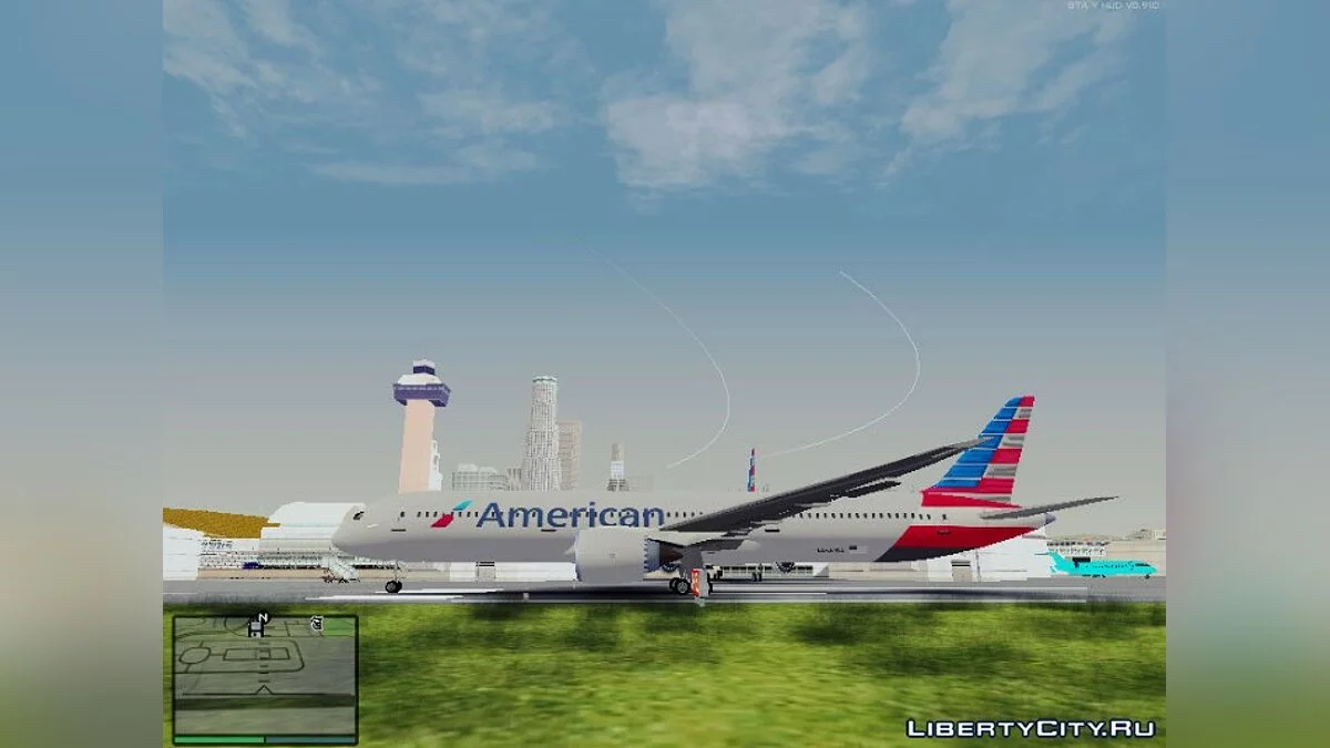 Boeing 787 American Airlines / GTA San Andreas