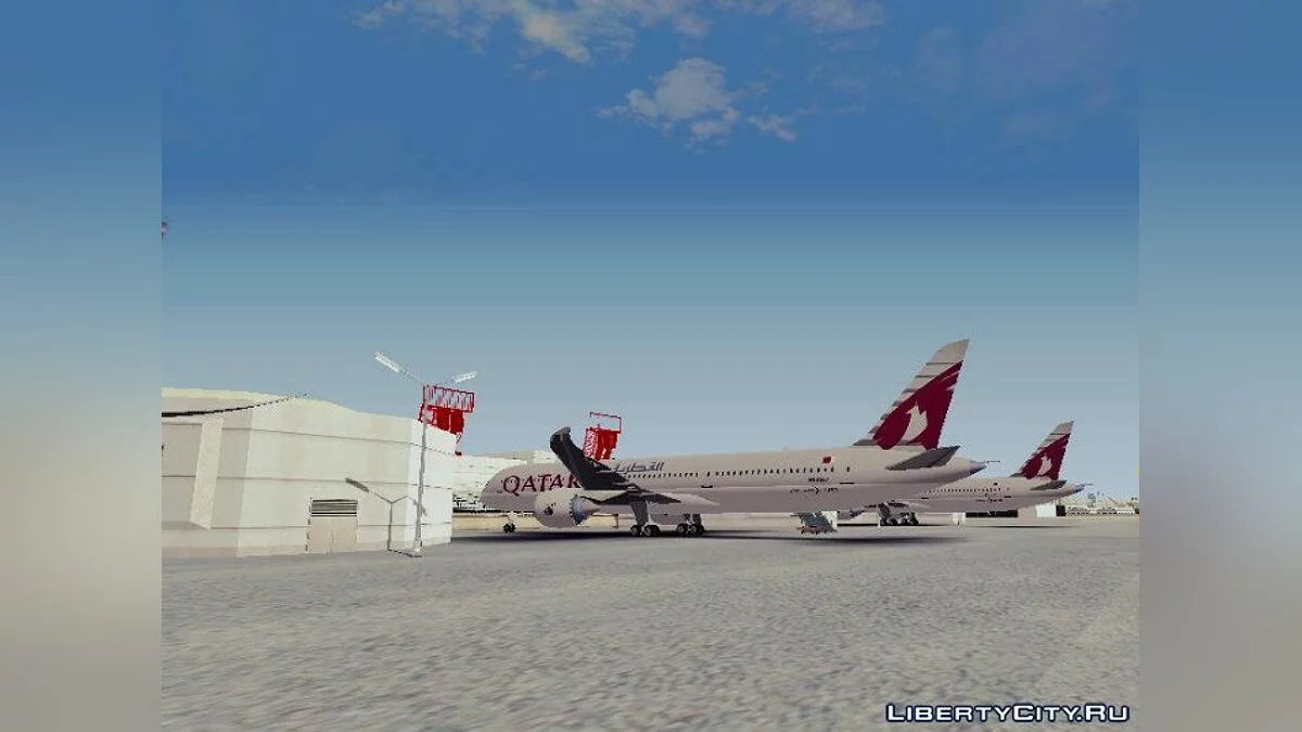 بوينغ 787 الخطوط الجوية القطرية / جي تي إيه سان أندرياس