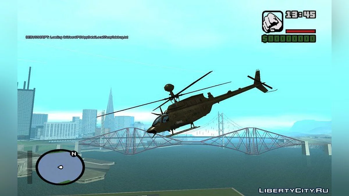 OH-58D Kroatische Luftwaffe / GTA San Andreas
