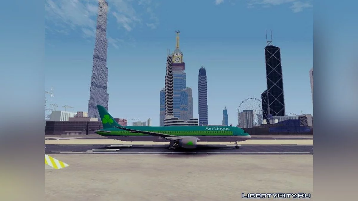 Boeing 787 Aer Lingus / GTA San Andreas