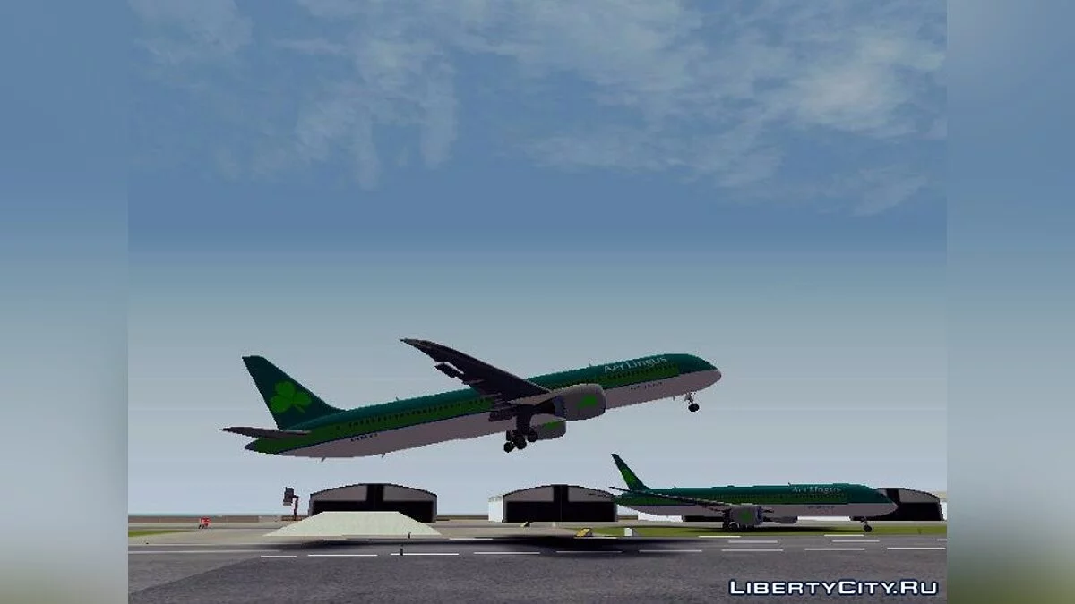 Boeing 787 Aer Lingus / GTA San Andreas