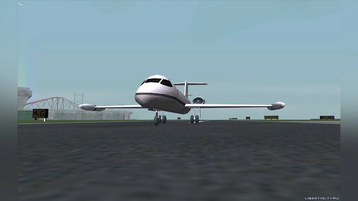 Learjet from GTA III / GTA San Andreas