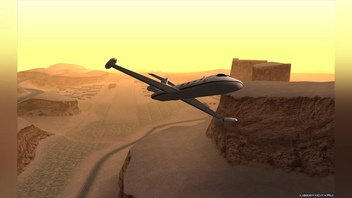 Learjet from GTA III / GTA San Andreas