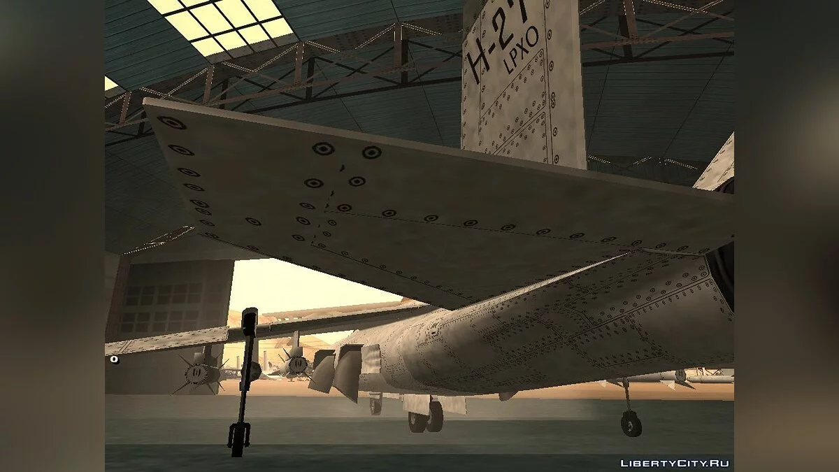 Hydra benutzerdefinierte Mid-Poly-Version aus GTA V / GTA San Andreas