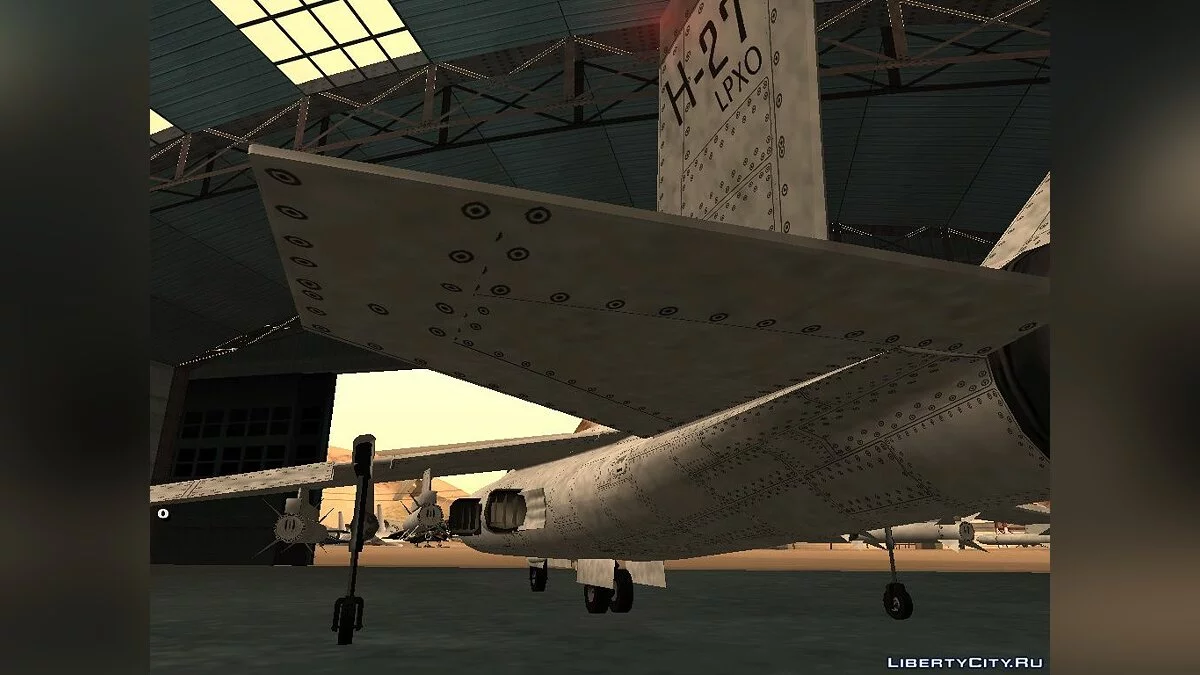 Hydra benutzerdefinierte Mid-Poly-Version aus GTA V / GTA San Andreas