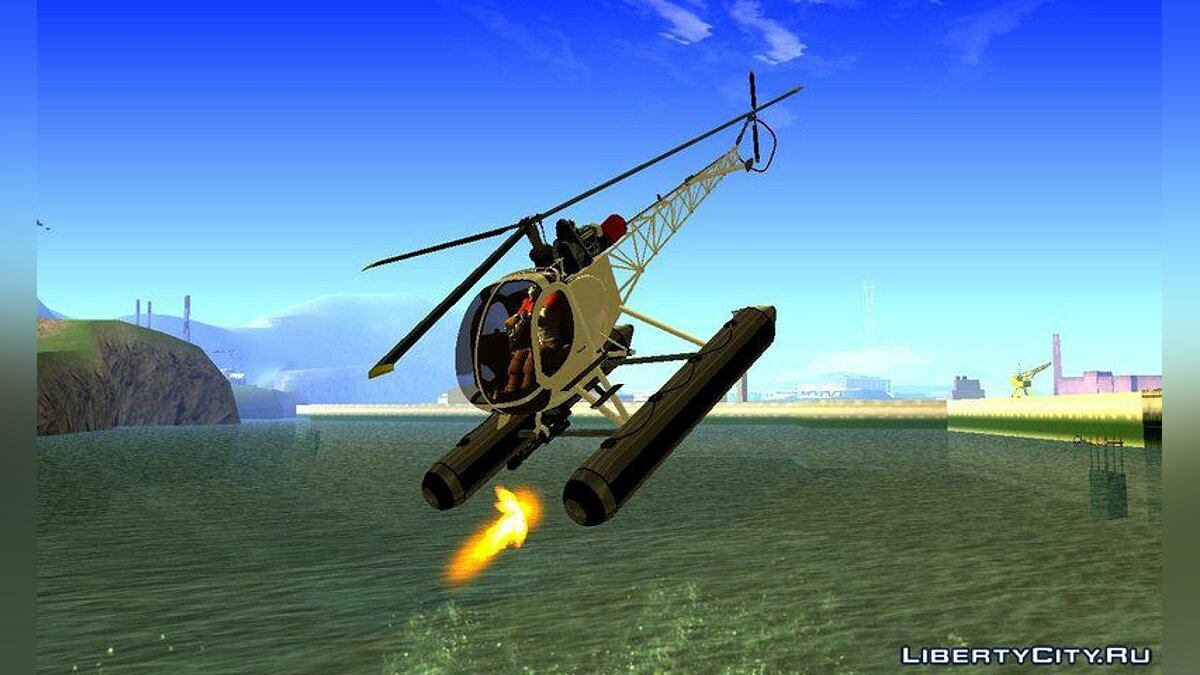 Helicóptero Seasparrow GTA San Andreas