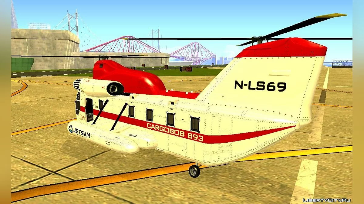 GTA V Cargobob Jetsam / GTA San Andreas