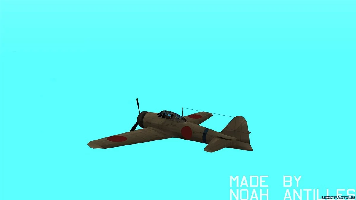 Rustler - A6M Zero / GTA San Andreas