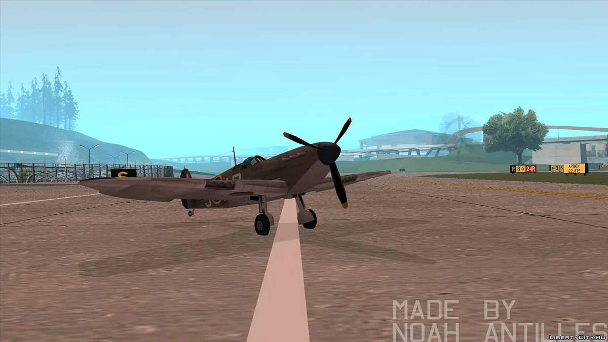 Rustler - Spitfire MK1 / GTA San Andreas