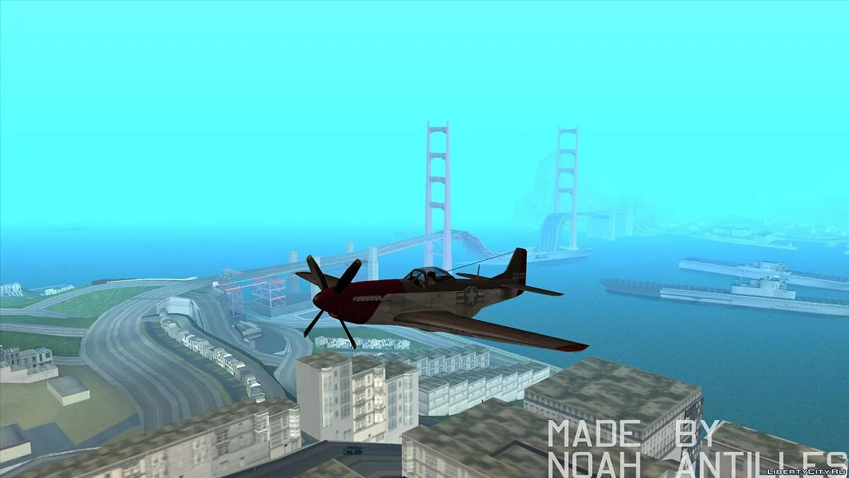 Rustler - P-51D-20 / GTA San Andreas
