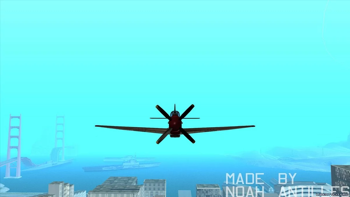 Rustler - P-51D-20 / GTA San Andreas
