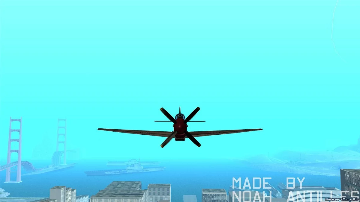 Rustler - P-51D-20 / GTA San Andreas