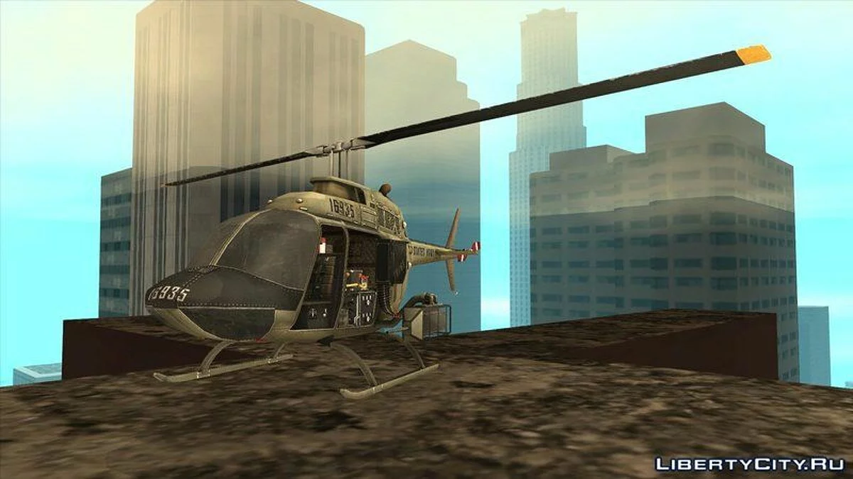 Bell OH-58A Kiowa / جي تي إيه سان أندرياس