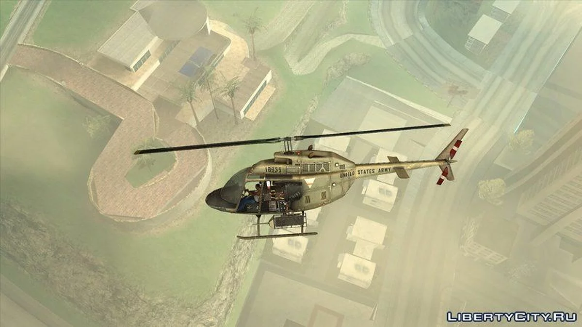 Bell OH-58A Kiowa / جي تي إيه سان أندرياس