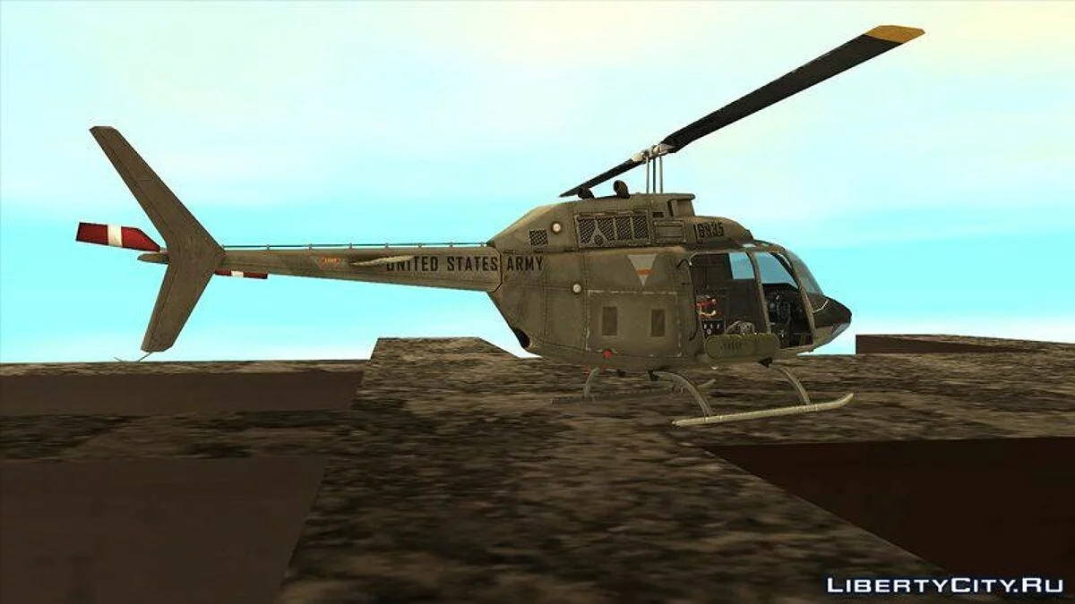 Bell OH-58A Kiowa / جي تي إيه سان أندرياس