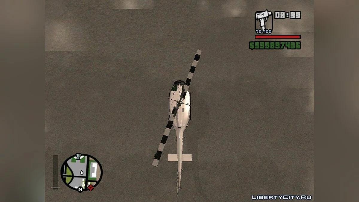 Bell UH-1 Huey ООН - Військовий вертоліт / GTA San Andreas