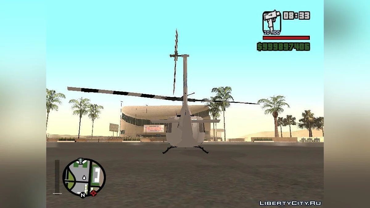 Bell UH-1 Huey ООН - Військовий вертоліт / GTA San Andreas