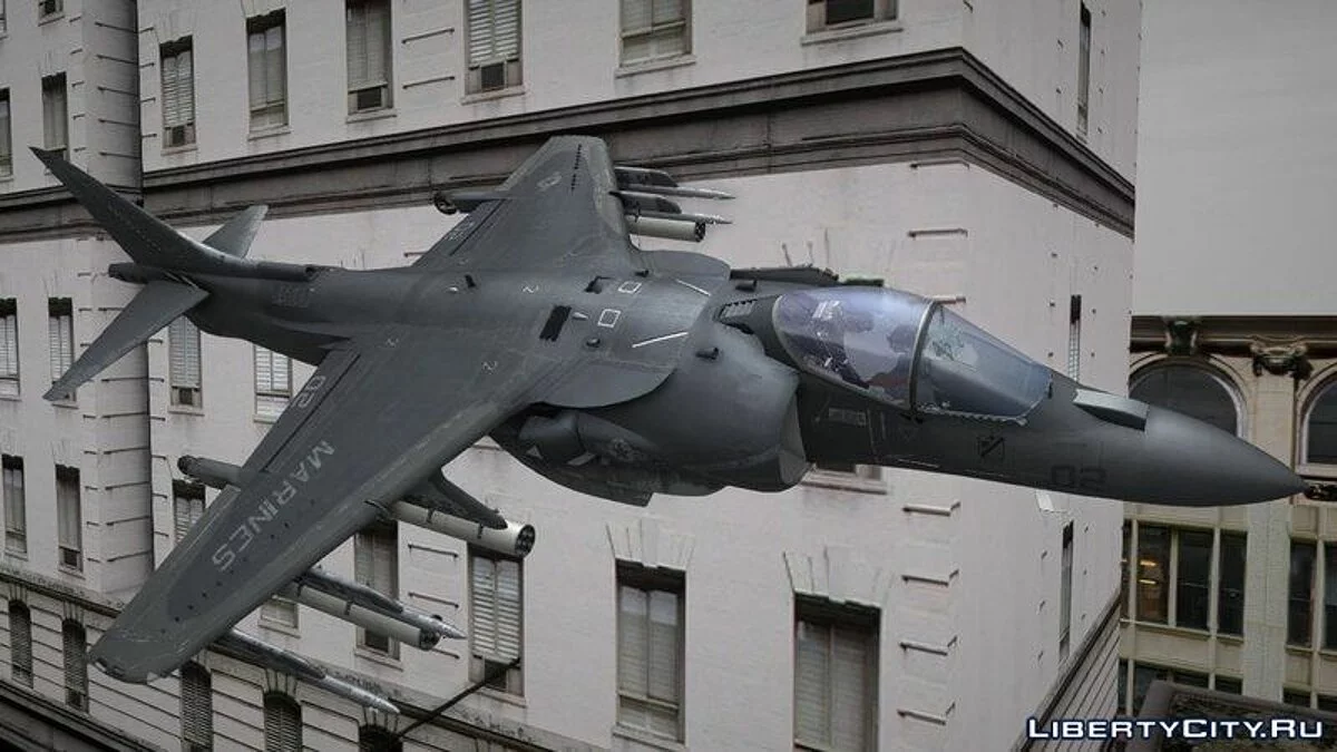بوينغ AV-8B هارير II بلس / جي تي إيه سان أندرياس