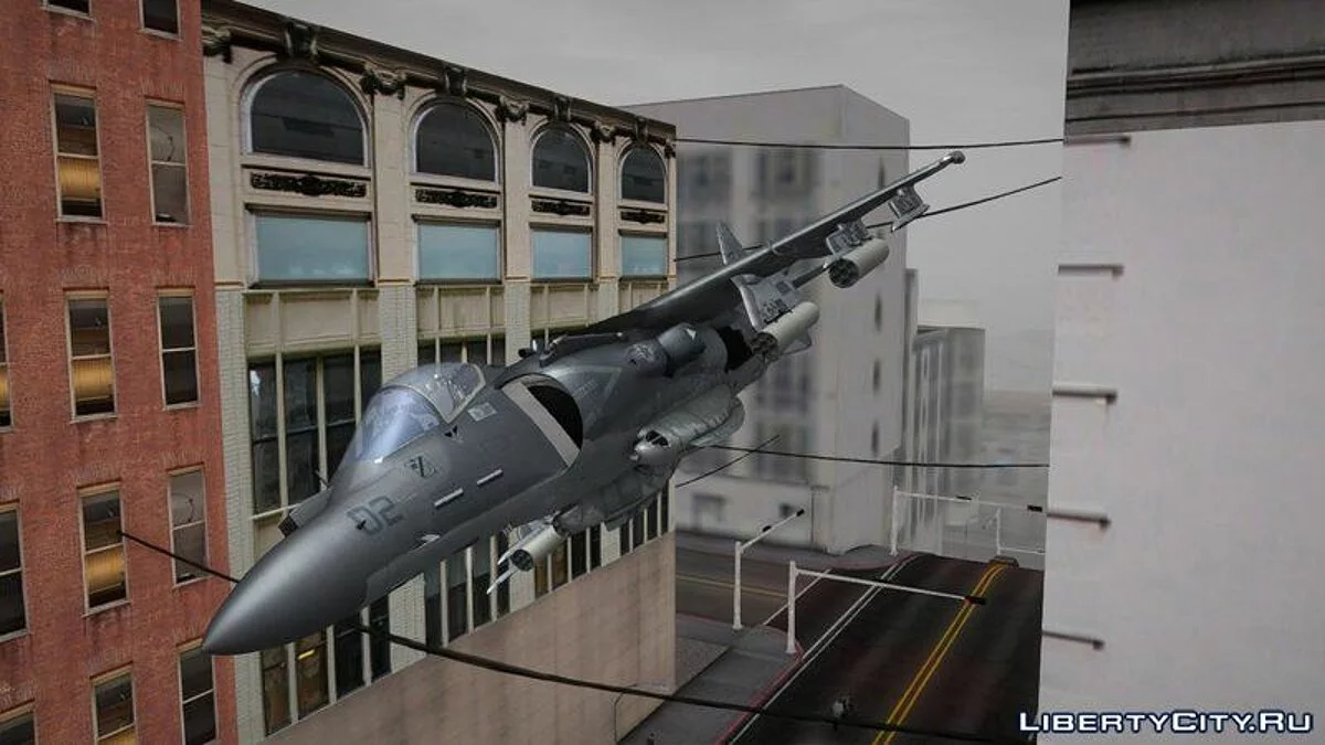 بوينغ AV-8B هارير II بلس / جي تي إيه سان أندرياس