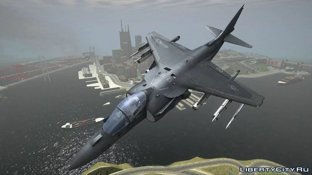 بوينغ AV-8B هارير II بلس / جي تي إيه سان أندرياس