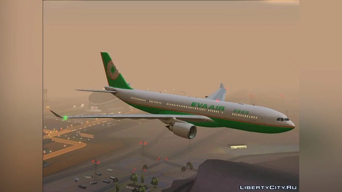 Airbus A330-200 GE CF6-80E1 / GTA San Andreas
