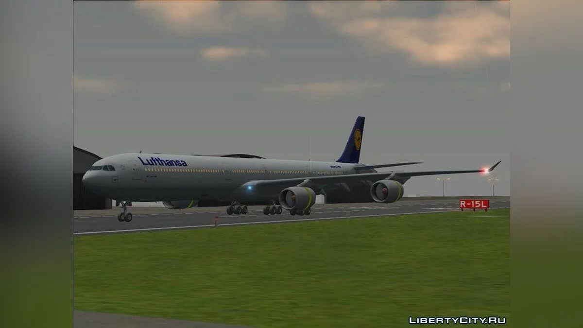 Airbus A340-600 / GTA San Andreas