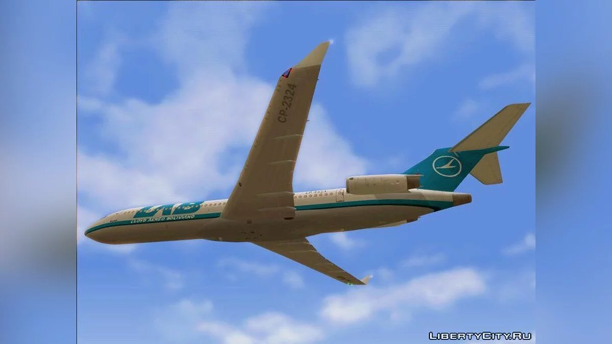 Boeing 727-200WL / GTA San Andreas