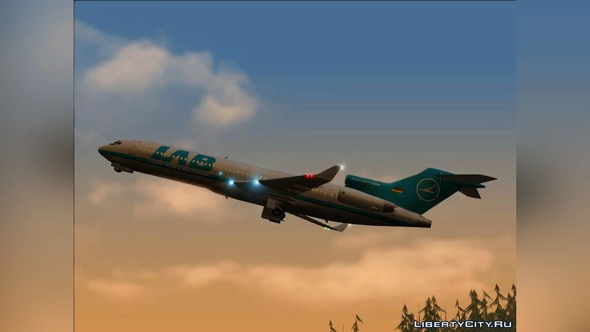 Boeing 727-200WL / GTA San Andreas