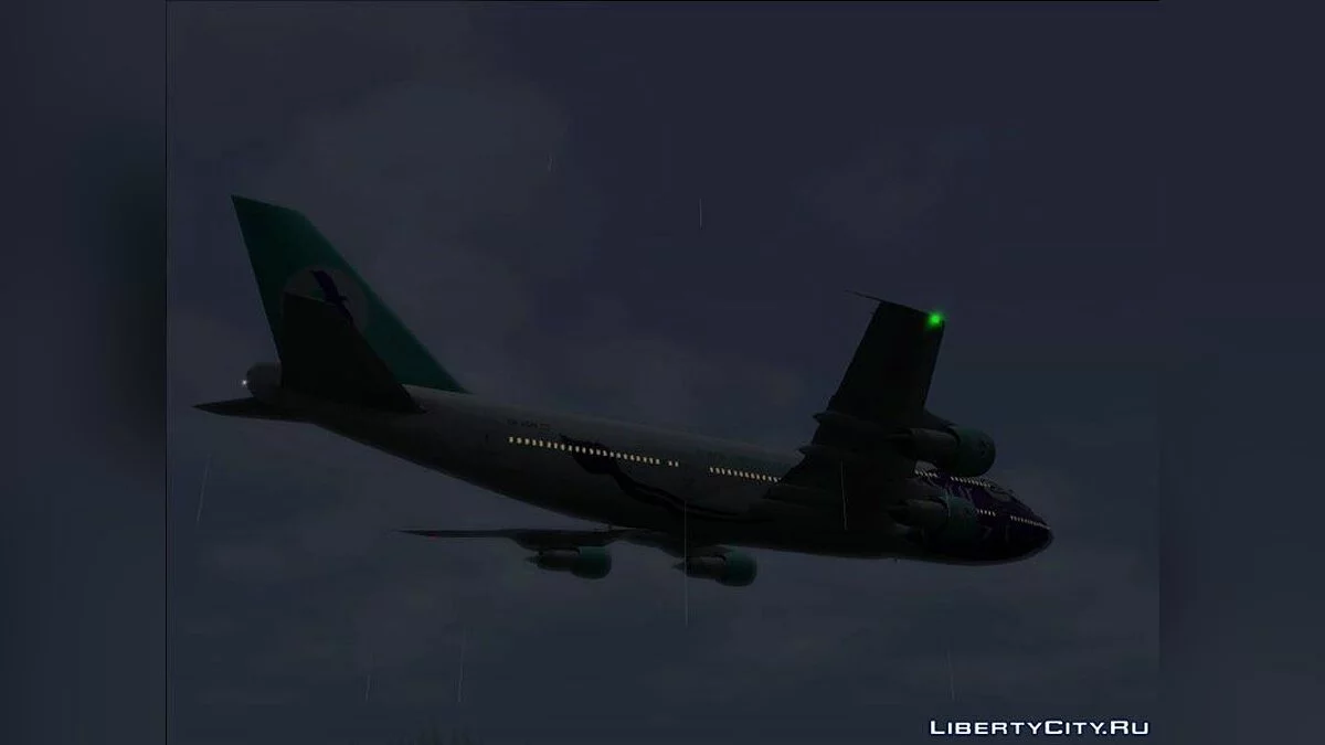 Boeing 747-300 PW JT9D  / GTA San Andreas