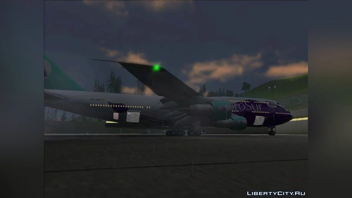 Boeing 747-300 PW JT9D  / GTA San Andreas