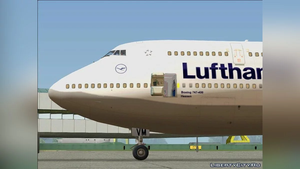 Boeing 747-400 GE CF6-80C2 / GTA San Andreas