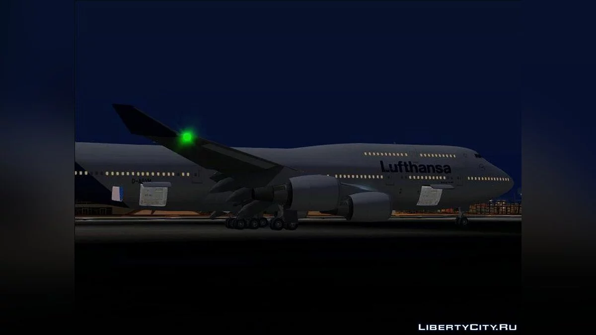 Boeing 747-400 GE CF6-80C2 / GTA San Andreas