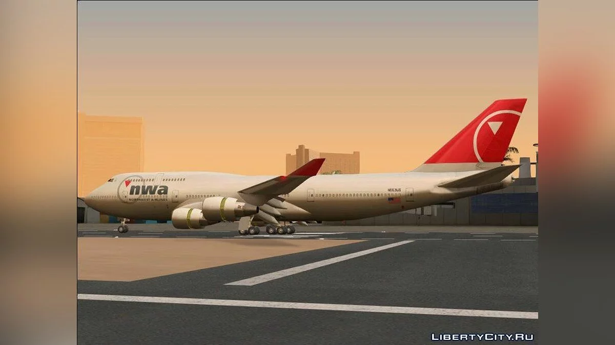 Boeing 747-400 PW4000 / GTA San Andreas