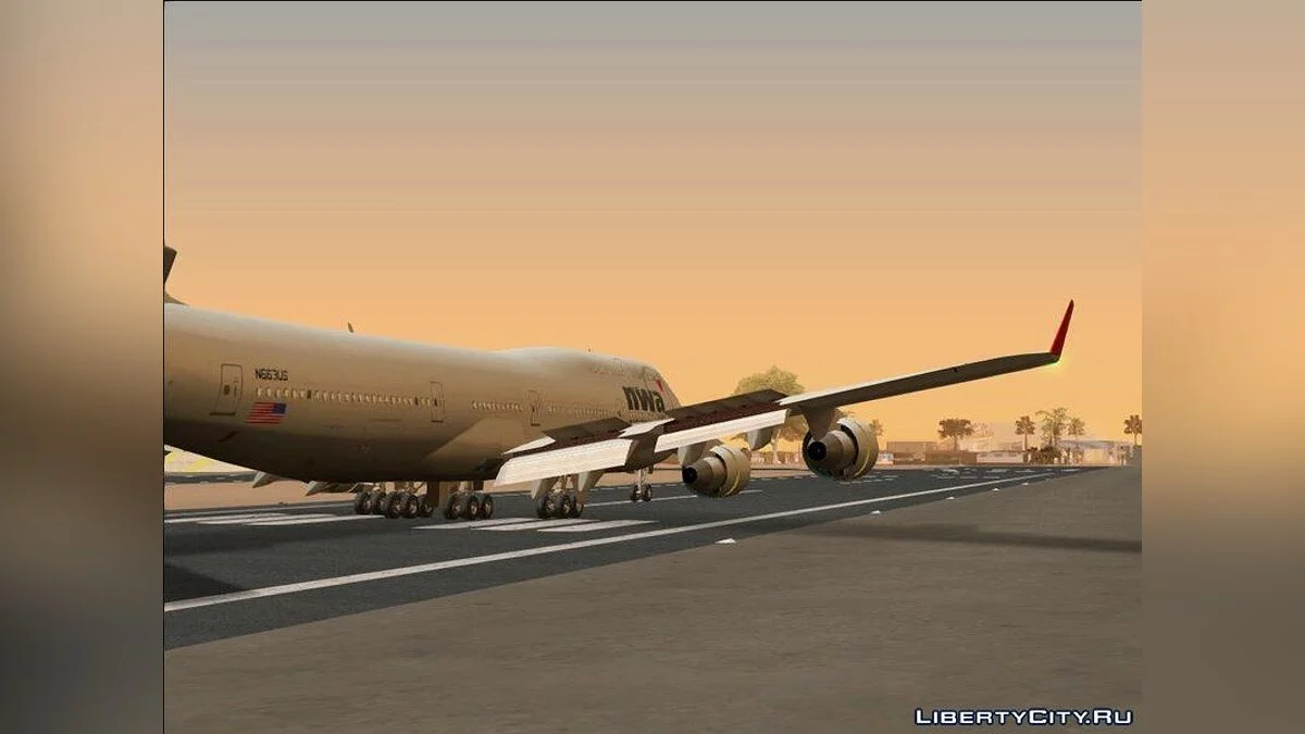 Boeing 747-400 PW4000 / GTA San Andreas