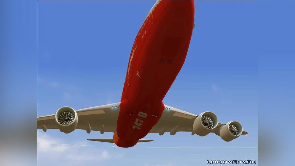 Boeing 747-8 Intercontinental / GTA San Andreas