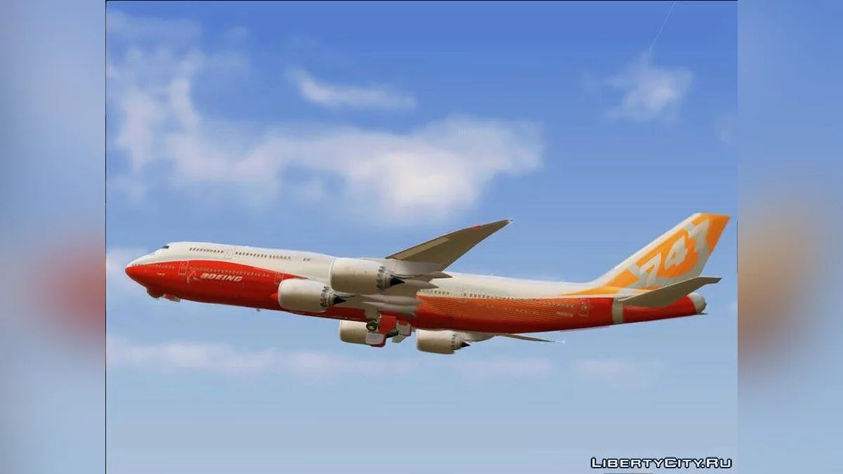 Boeing 747-8 Intercontinental / GTA San Andreas