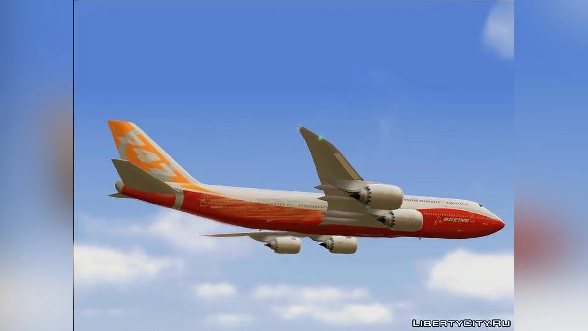 Boeing 747-8 Intercontinental / GTA San Andreas
