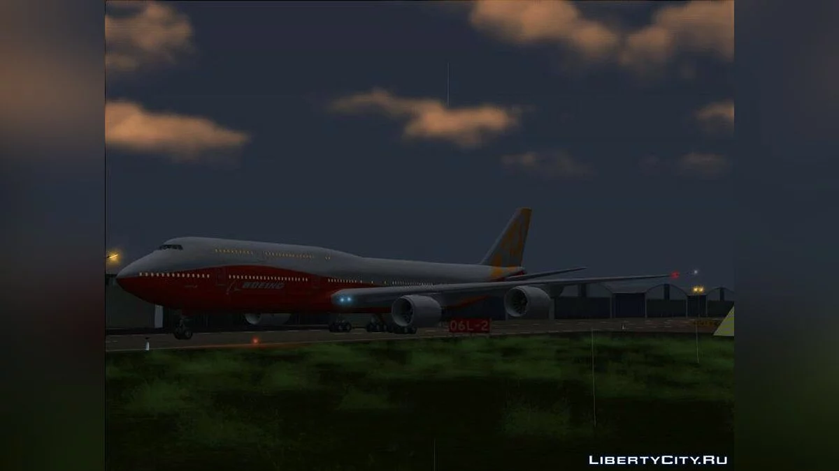 Boeing 747-8 Intercontinental / GTA San Andreas