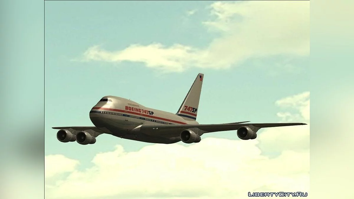 Boeing 747SP / GTA San Andreas